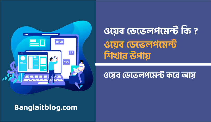 ওয়েব ডেভেলপমেন্ট কি ? ওয়েব ডেভেলপমেন্ট শিখার উপায় 